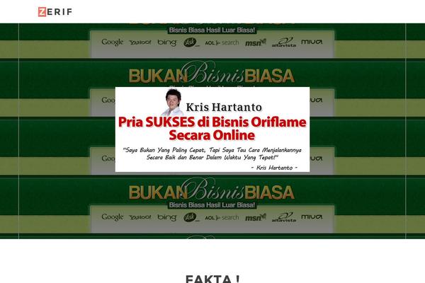 Zerif Lite theme site design template sample