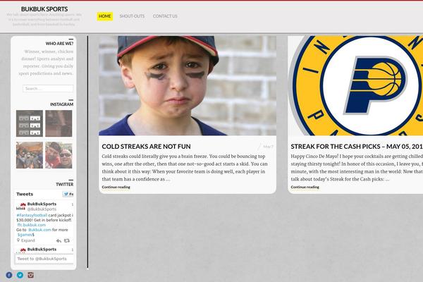 Fluxus theme site design template sample