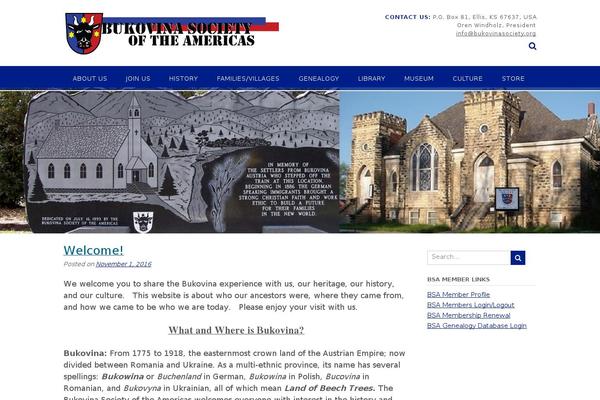 Panoramic theme site design template sample
