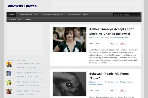 Site using Popular Widget plugin