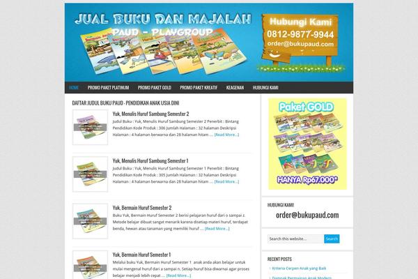 Genesis theme site design template sample