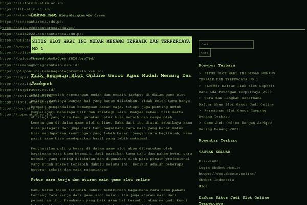 bukve.net site used Bappi