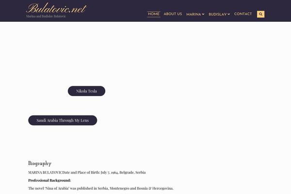 bulatovic.net site used Lakshmi-lite