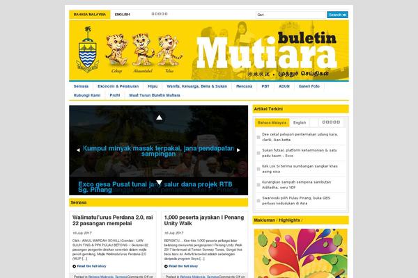 Site using Theme-core plugin