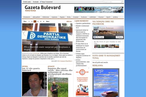 NewsMag theme site design template sample