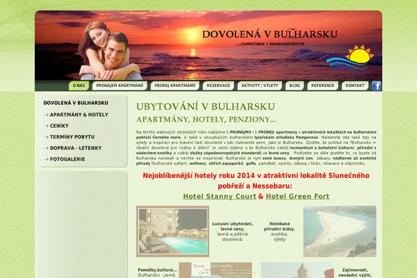 bulharskodovolena.org site used Wpex-blogger
