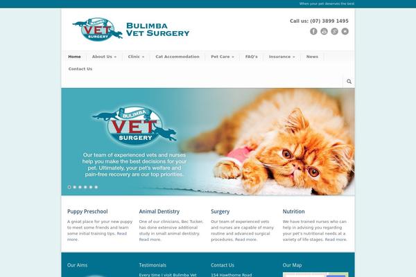 bulimbavet.com site used Modernize v3
