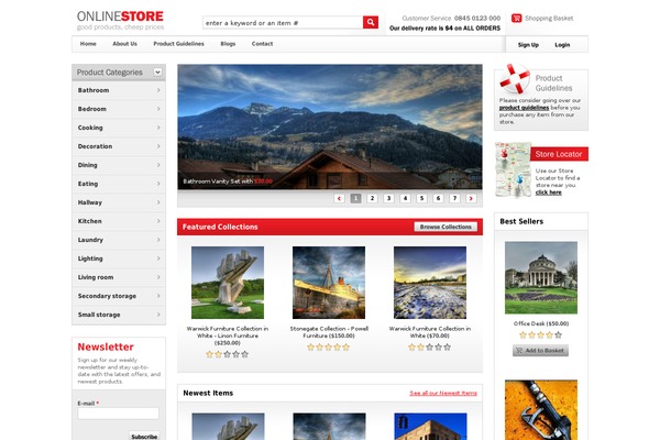 Legenda Child theme site design template sample