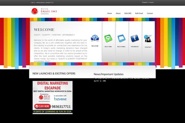 crescento theme websites examples
