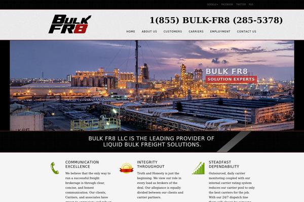 UT Srtange theme site design template sample