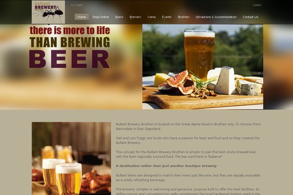 bullantbrewery.com site used Kallyas