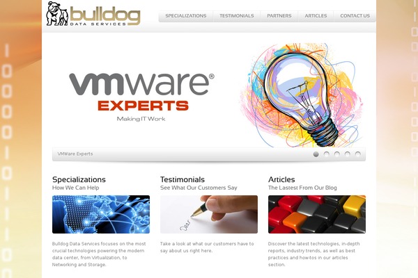 Breeze theme site design template sample
