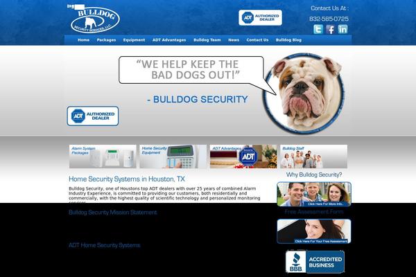 bulldogsecurityservice.com site used Bulldog