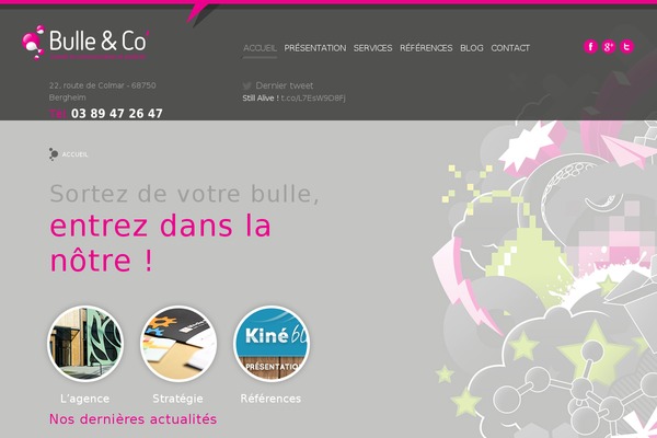 bulleandco.fr site used Bulle