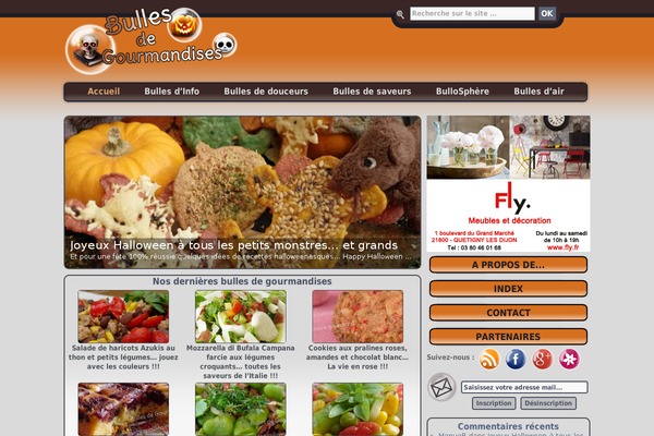 bullesdegourmandises.com site used Bulle
