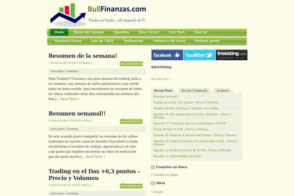 Excellence theme site design template sample