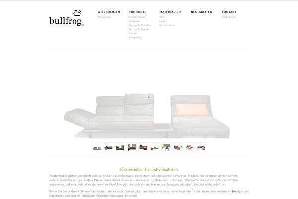 Velvet theme site design template sample
