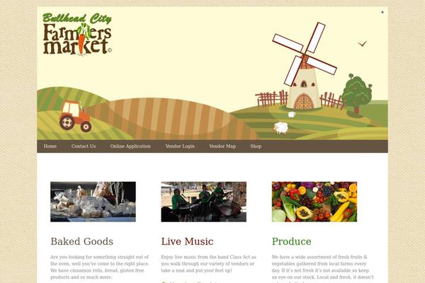 bullheadfarmersmarket.org site used Organicmarket