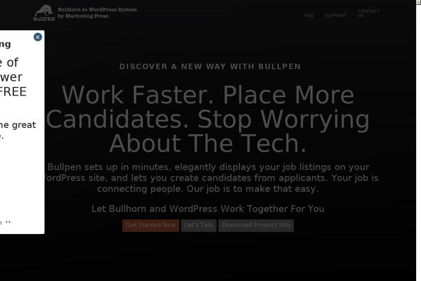Site using Optin-monster plugin