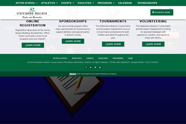Site using Horizontal-scrolling-announcements plugin