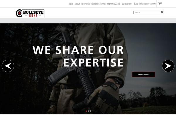 bullseye theme websites examples