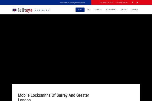 bullseyelocksmiths.com site used Secure