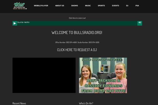 Site using Codescar Radio Widget plugin