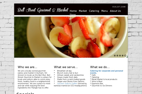 Bottega theme site design template sample
