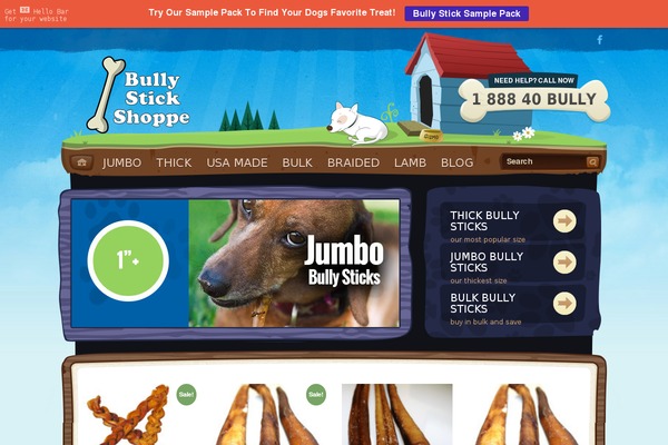 bullystickshoppe.com site used Petsandvets