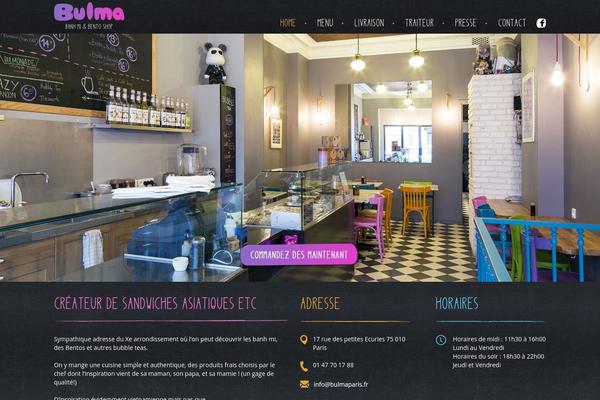 bulmaparis.fr site used Bulma