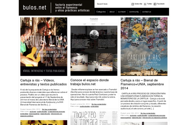 Paragrams theme site design template sample