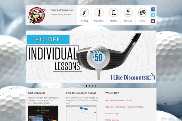 Bbh theme site design template sample