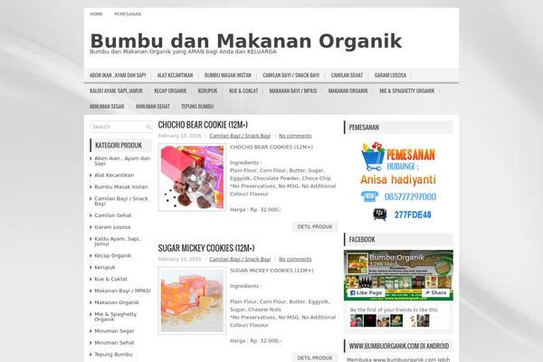 bumbuorganik.com site used Newspulse