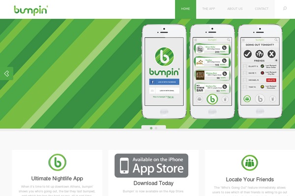 Venture theme site design template sample