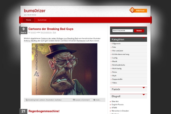 iDream theme site design template sample