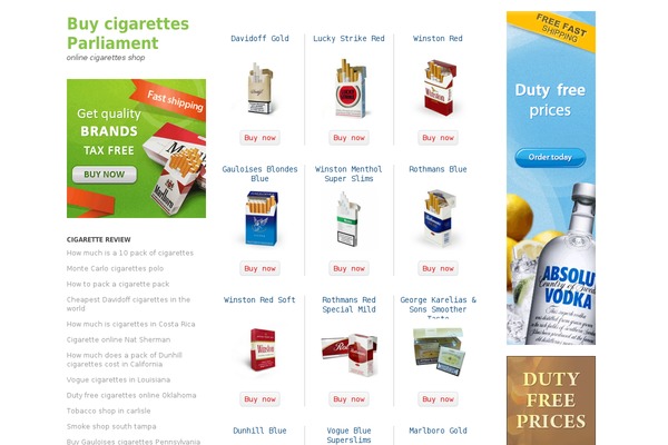 Ari theme site design template sample