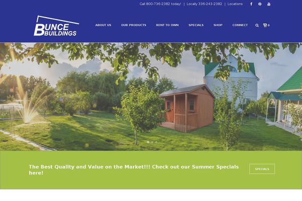 The Ken theme site design template sample