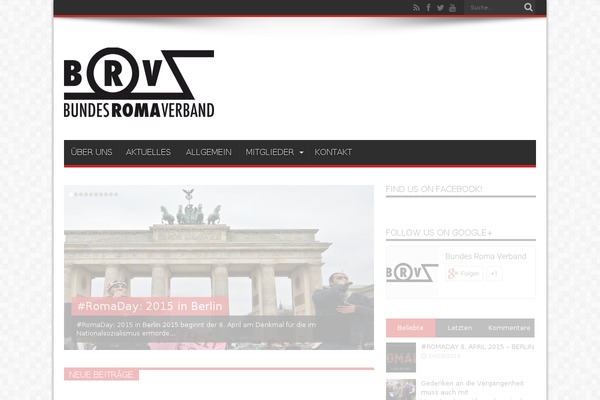 Jarida theme site design template sample