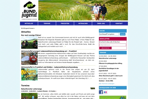 bundjugendhessen.de site used Bujutheme