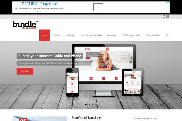 i-max theme site design template sample