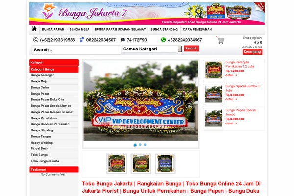 bungajakarta7.com site used Bungajakarta7