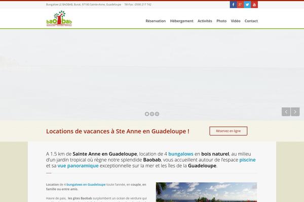 bungalow-guadeloupe.fr site used Regina Lite
