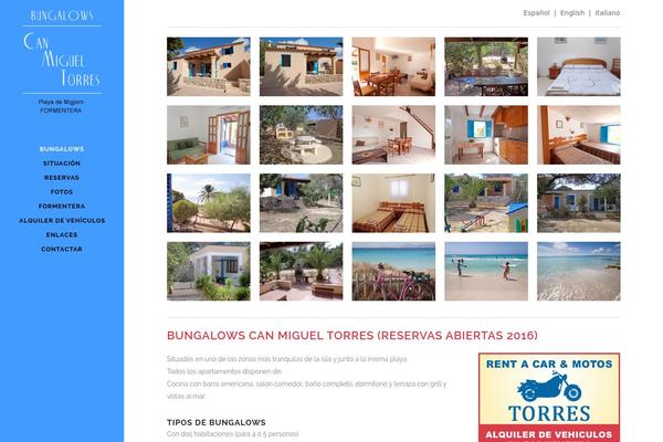 Bridge theme site design template sample