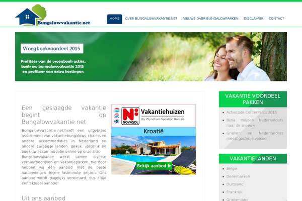 bungalowvakantie.net site used Searchlight