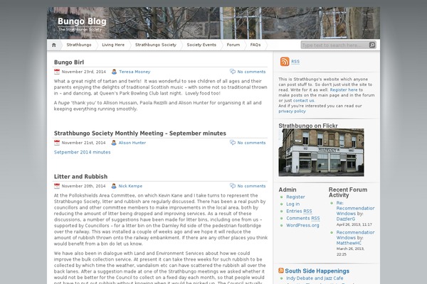 iNove theme site design template sample