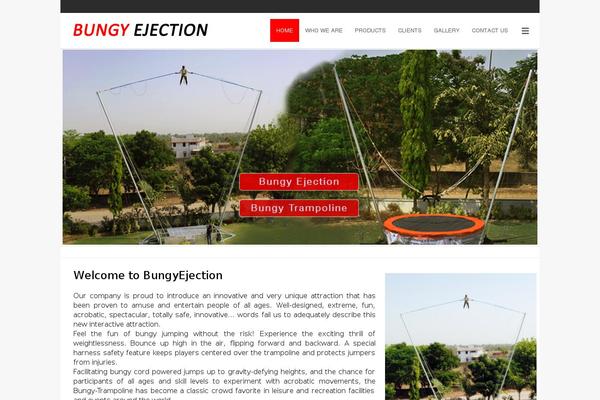 River theme site design template sample