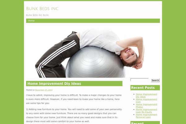 PersonalTrainer theme site design template sample