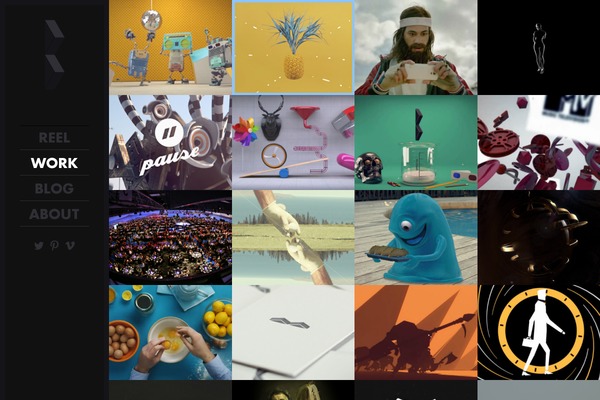 Skylab theme site design template sample