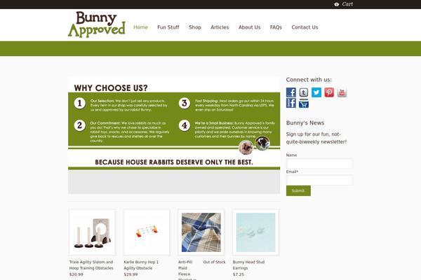 Site using Jigoshop plugin