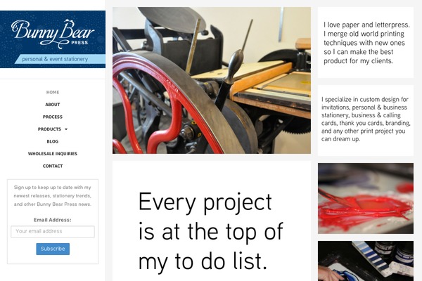 Studiofolio theme site design template sample